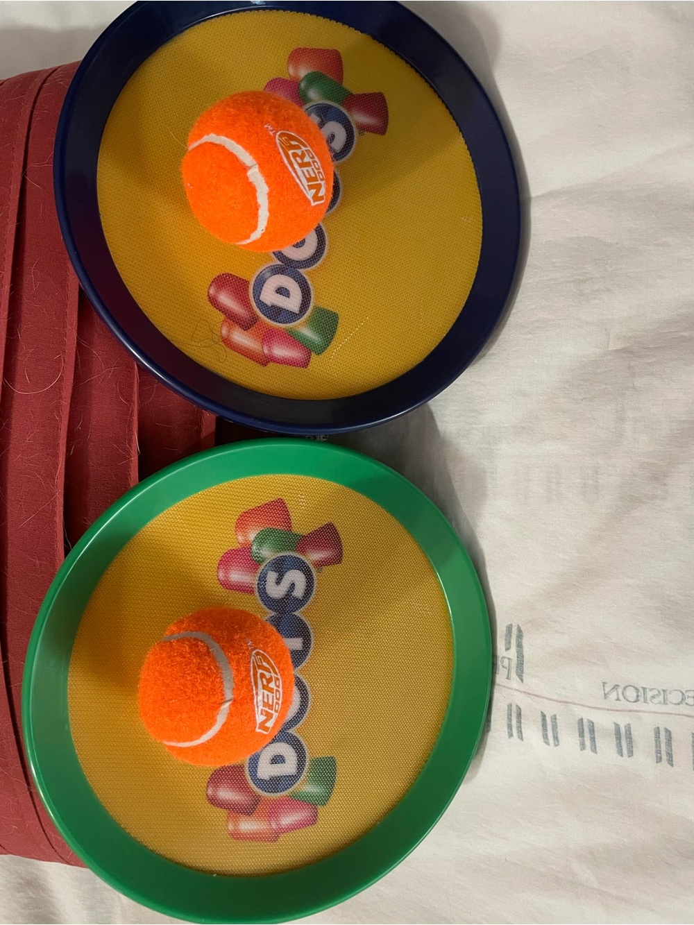 Dots Kids Paddle Ball Set with Orange Tennis Balls